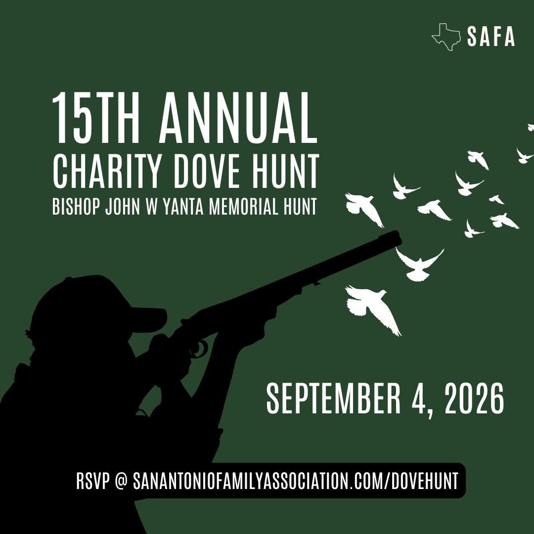 SAFA 15th Annual Charity Dove Hunt